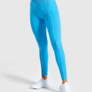 Gymshark blue high-waisted seamless legging